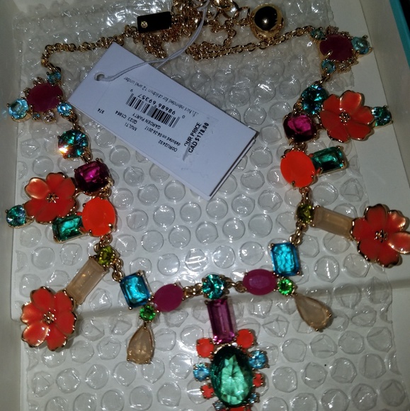 BNWT Kate Spade Garden Party Statement Necklace - Picture 1 of 3